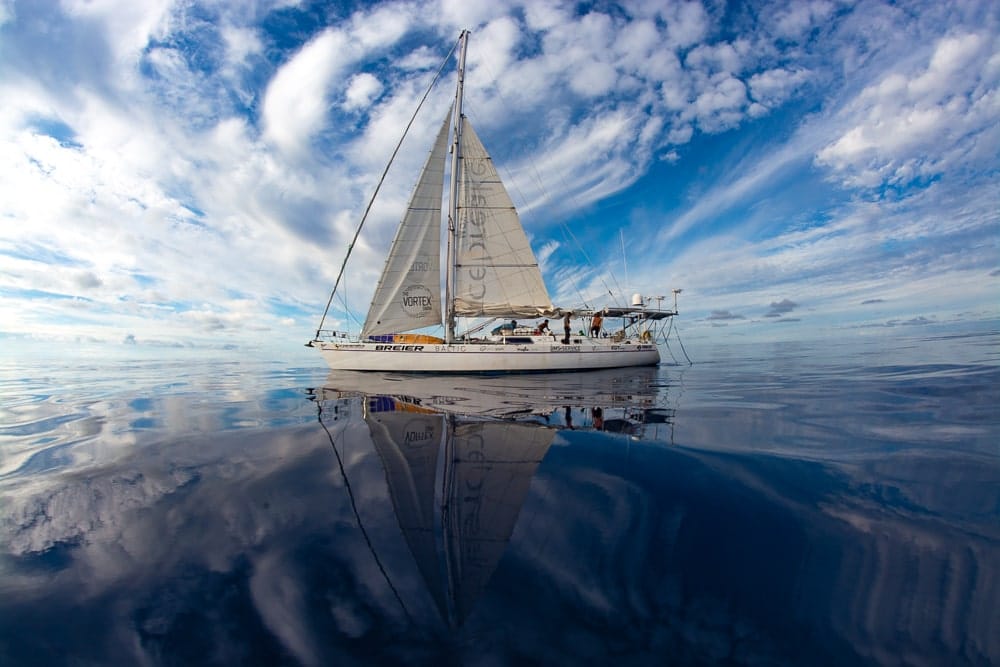 The Vortex boat working to reduce pollution in the ocean